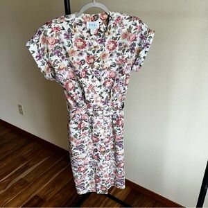 Vintage Peri Floral Dress sz 8
